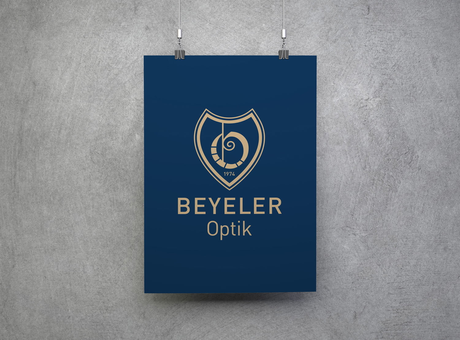 Logo Design Beyeler Optik